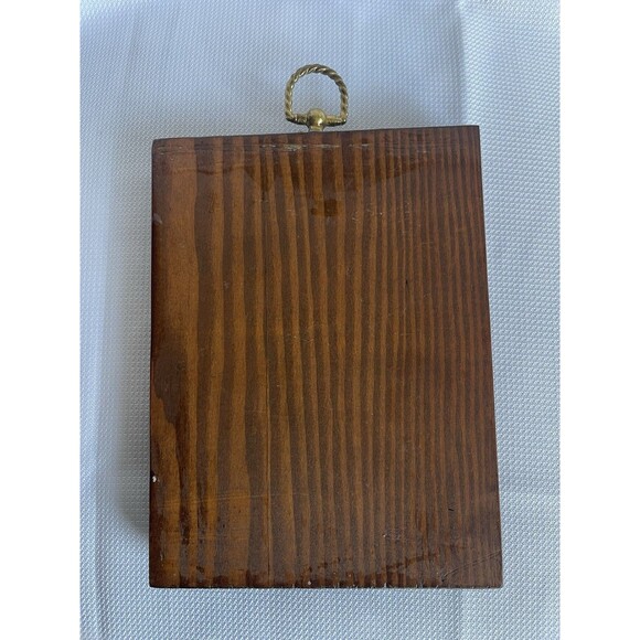 Vintage Leonora Quarterman Savannah GA Wooden Plaques Set of 4 - Picture 6 of 12